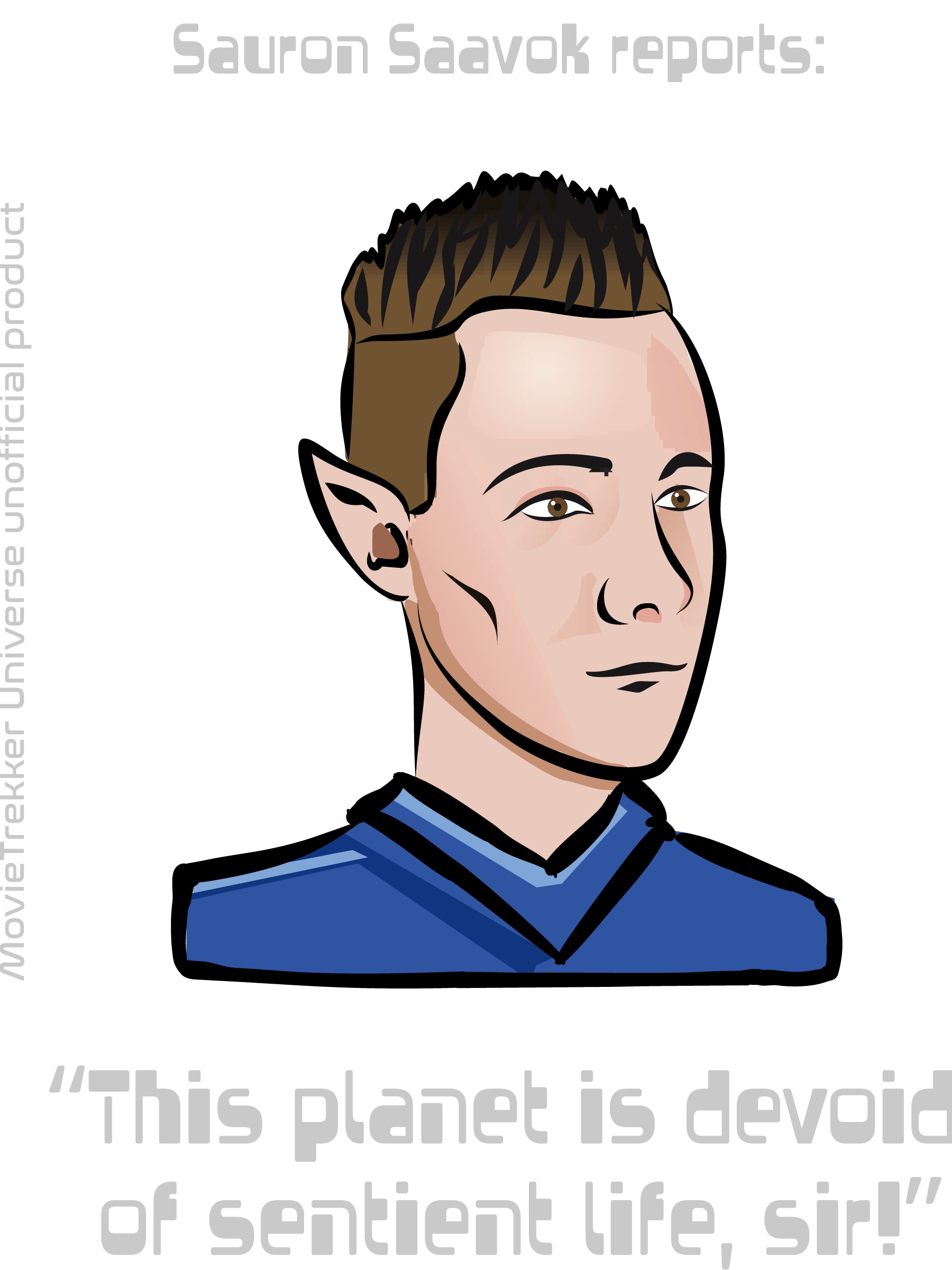 MovieTrekker Universe t-shirt design #5